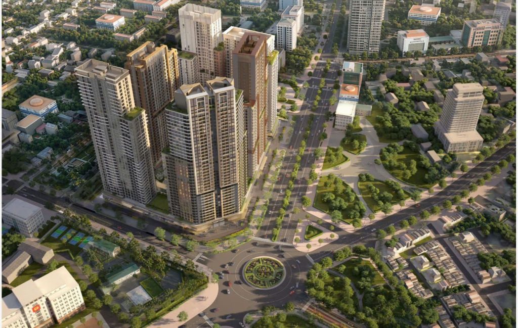 Phối cảnh chính thức Chung Cư dự án